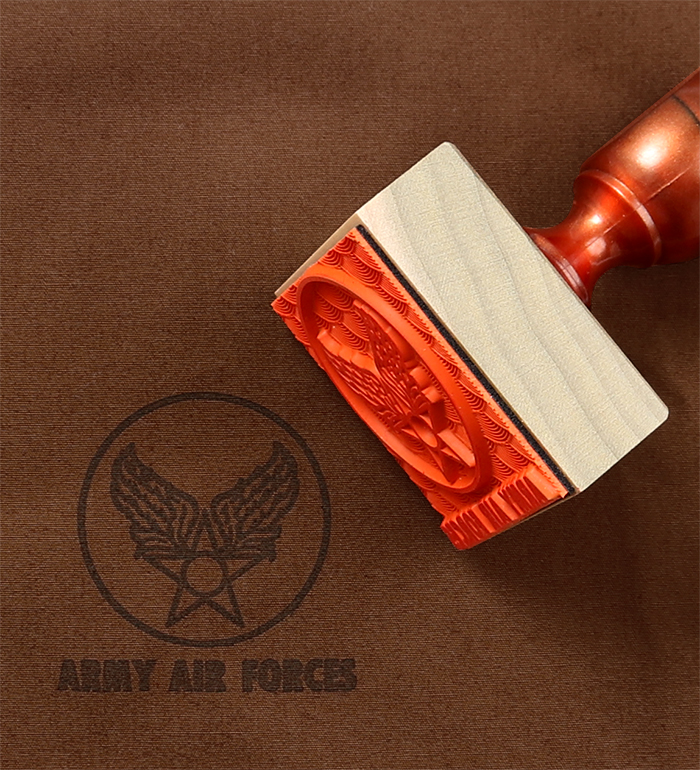 AAF INSIGNIA, Type I, Rubber Stamp(), 2 x 2/M.O.C.