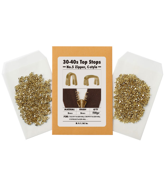 US 30-40s C Top Stops(ߤ) No.5 Zipperѡ֥饹()500ȥå(̳)/M.O.C.