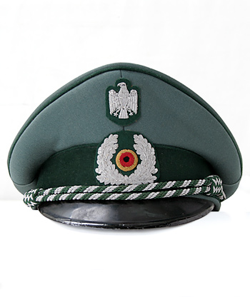 ドイツ BGS(国境警備隊) 初期型 将校用制帽(トリコット織地)/1972年 