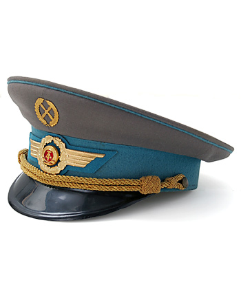 東ドイツ NVA・LSK(人民空軍) 制帽/将官用/サイズ：56cm/実物・極上