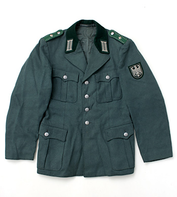 ドイツ BGS(国境警備隊) ウールジャケット(初期型) 徽章付/実物・極上