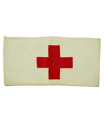 WWII ドイツ 赤十字 、BEVO腕章/実物・未使用