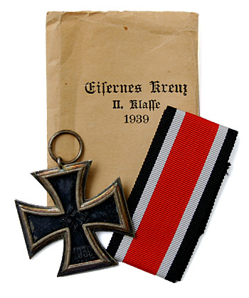 大戦中ドイツ軍鉄十字章1級実物