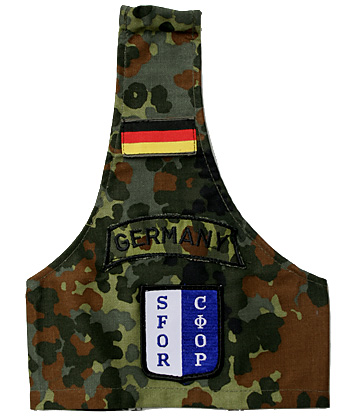 ドイツ BW (連邦軍) バルカン駐留軍 フレクターカモ アームバンド/実物・未使用